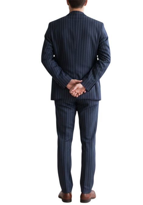 abito doppio petto gessato BERRY & BRIAN | Abiti | 40BB3028 26313888